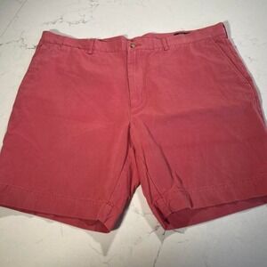 Polo Ralph Lauren Classic Fit Chino Shorts Coral/Salmon Mens Size 42 100% Cotton